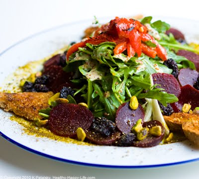 Beet and carrot salad